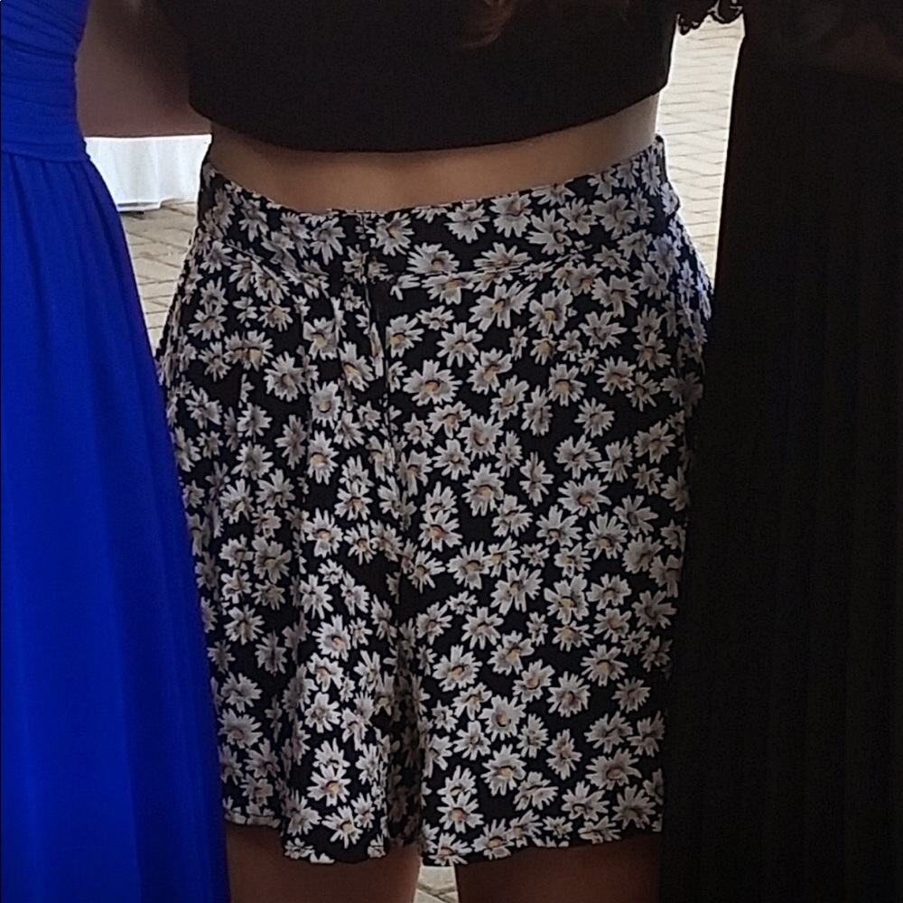 Topshop Flower Shorts